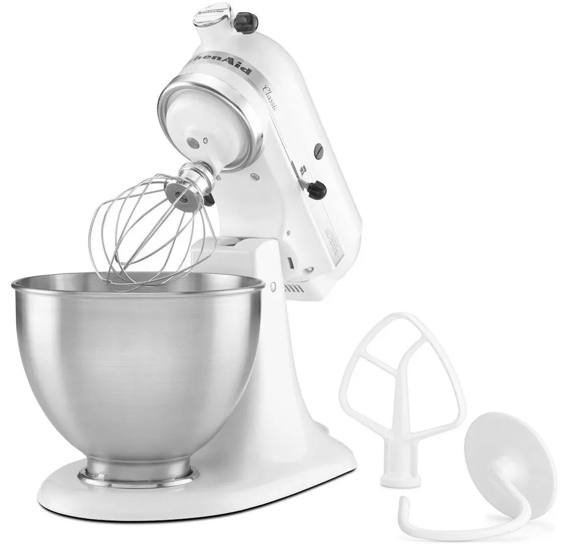 Mixer KitchenAid Classic 5K45SSEWH (White) - 5