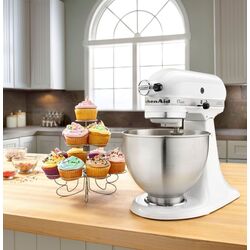 Mixer KitchenAid Classic 5K45SSEWH (White) Thumb