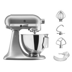 Планетарный миксер KitchenAid 95 5KSM95PSEMC (Metallic Chrome) Thumb