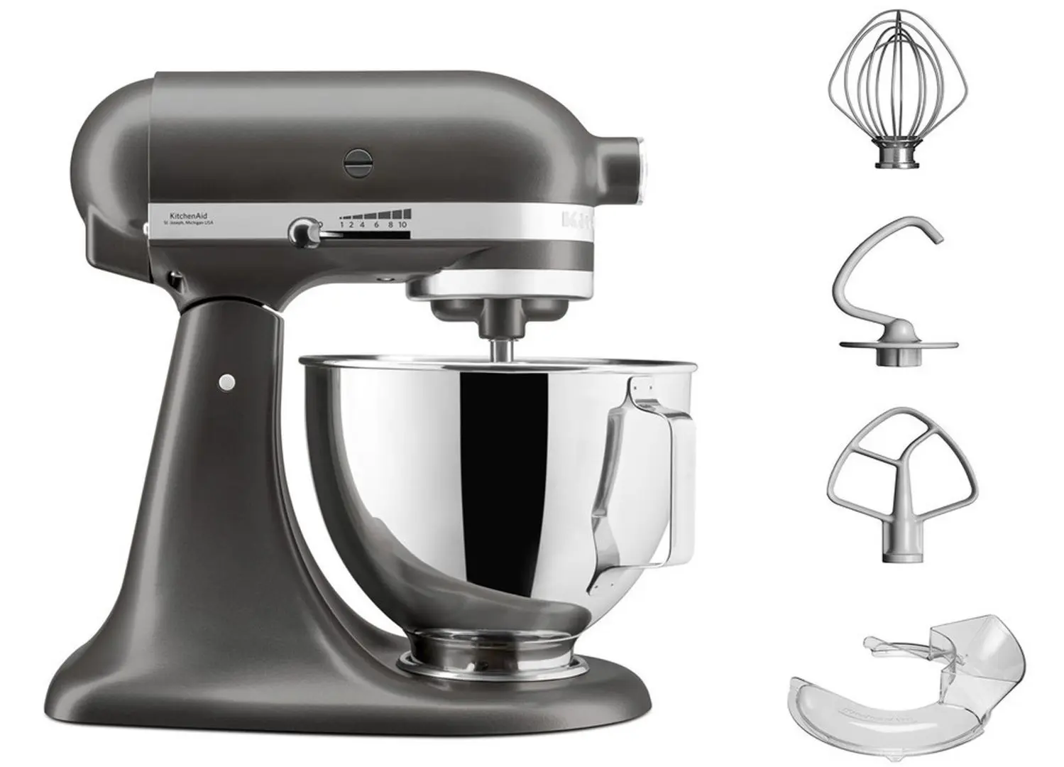Mixer planetar KitchenAid 95 5KSM95PSESZ (Slate) - 2