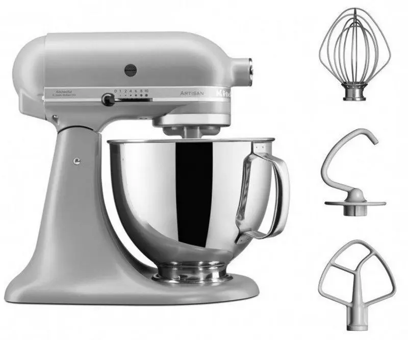 Mixer planetar KitchenAid Artisan 125 5KSM125EFG (Matte Grey) - 2