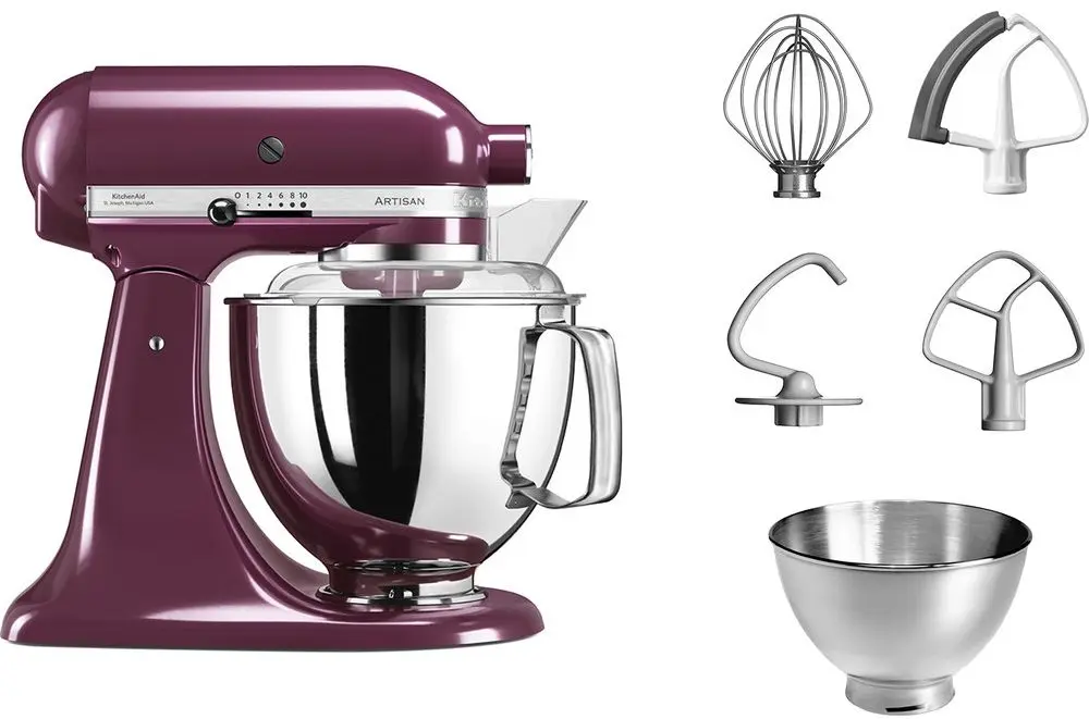 Планетарный миксер KitchenAid Artisan 5KSM175PSEBY (Purple) - 4
