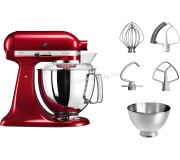 Планетарный миксер KitchenAid Artisan 5KSM175PSECA (Candy Apple)