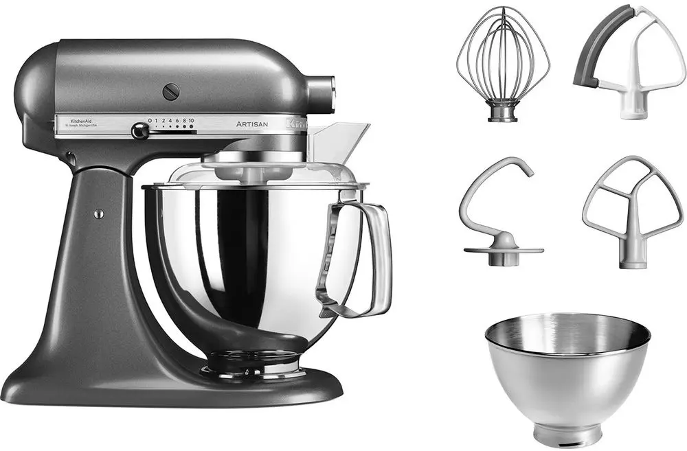 Mixer planetar KitchenAid Artisan 5KSM175PSEMS (Medallion Silver) - 2