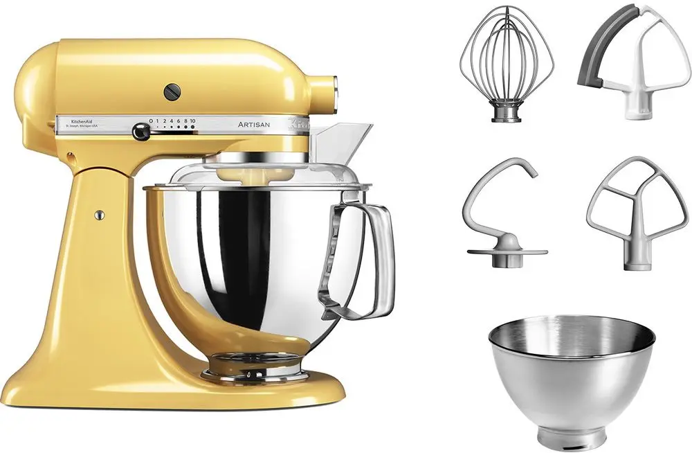 Планетарный миксер KitchenAid Artisan 5KSM175PSEMY (Yellow) - 2