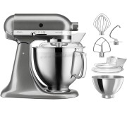 Планетарный миксер KitchenAid Artisan 5KSM185PSEMS (Silver)