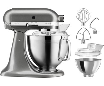 Планетарный миксер KitchenAid Artisan 5KSM185PSEMS (Silver)