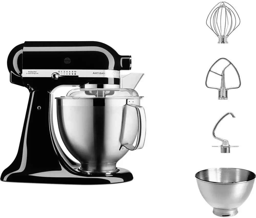 Mixer planetar KitchenAid Artisan 5KSM185PSEOB (Onyx Black) - 2
