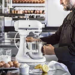 Mixer planetar KitchenAid HeavyDuty 5KPM5EWH (White) Thumb