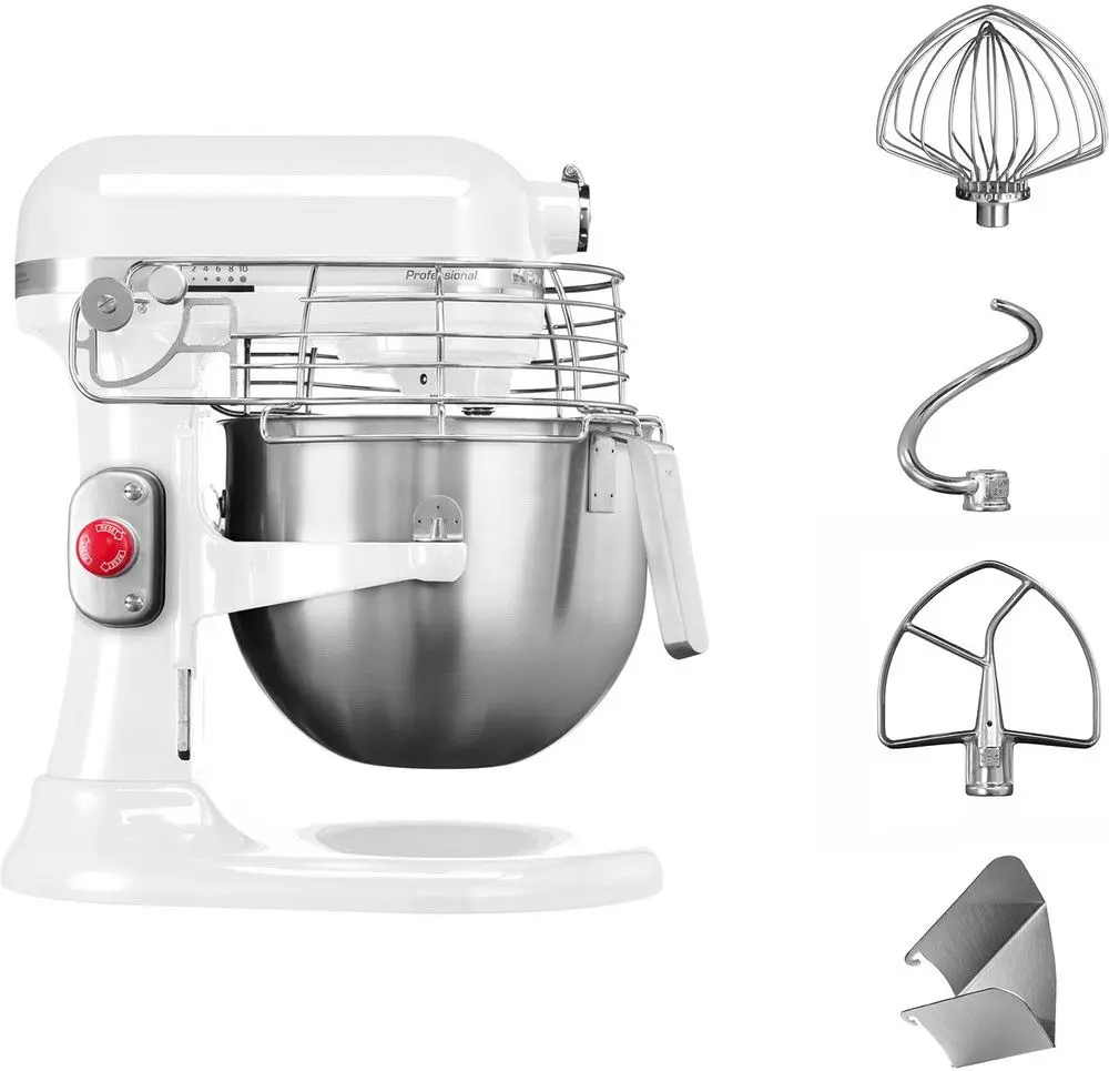 Mixer planetar KitchenAid Professional 5KSM7990XBWH (White)