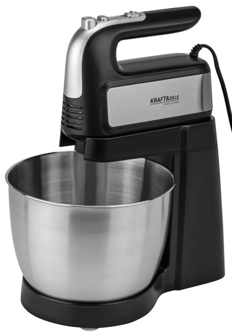 Миксер Kraft&Dele KD4141 (Black/Inox)