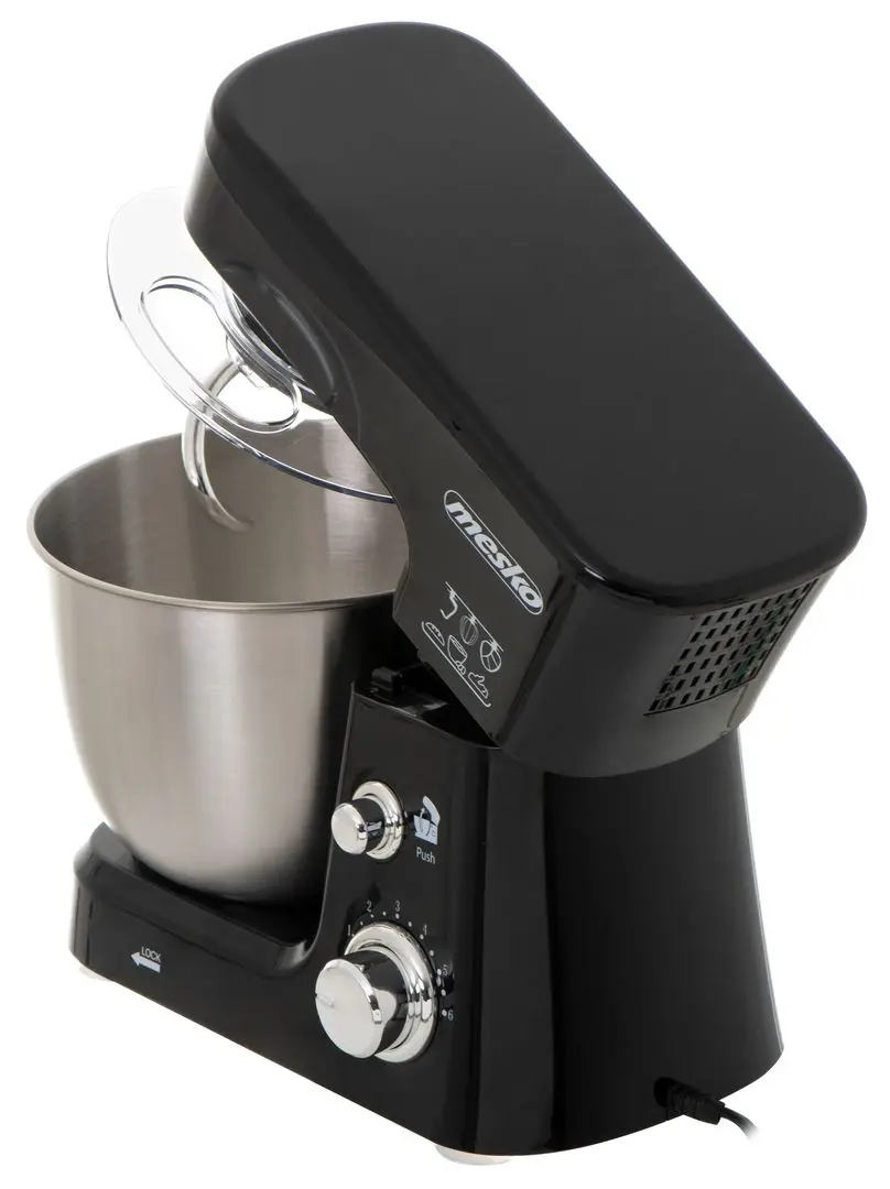 Mixer planetar Mesko MS 4217 (Black/Inox)
