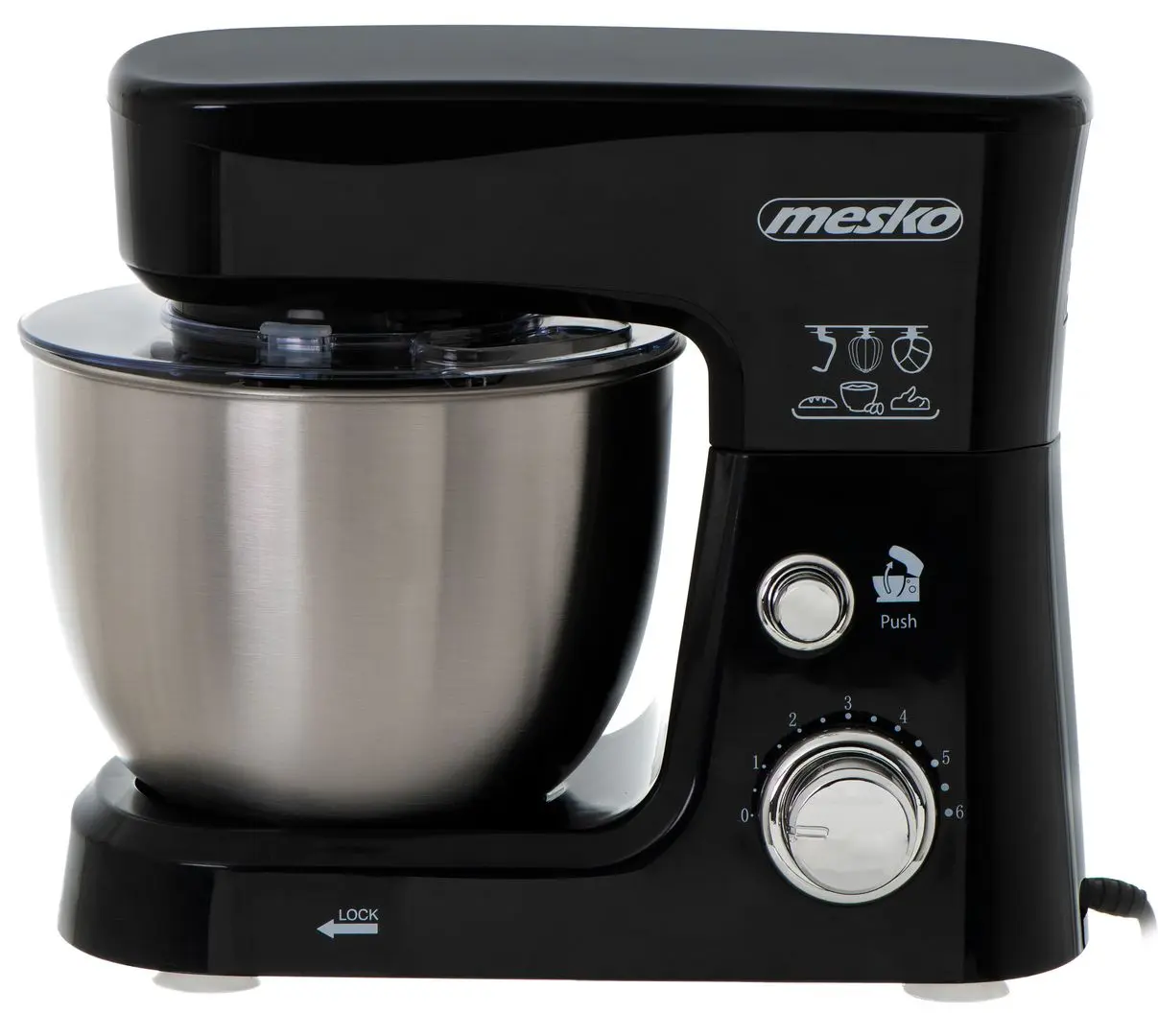 Mixer planetar Mesko MS 4217 (Black/Inox)