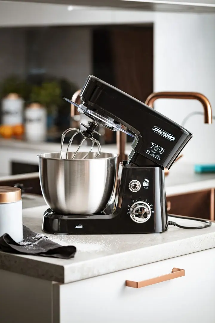 Mixer planetar Mesko MS 4217 (Black/Inox)