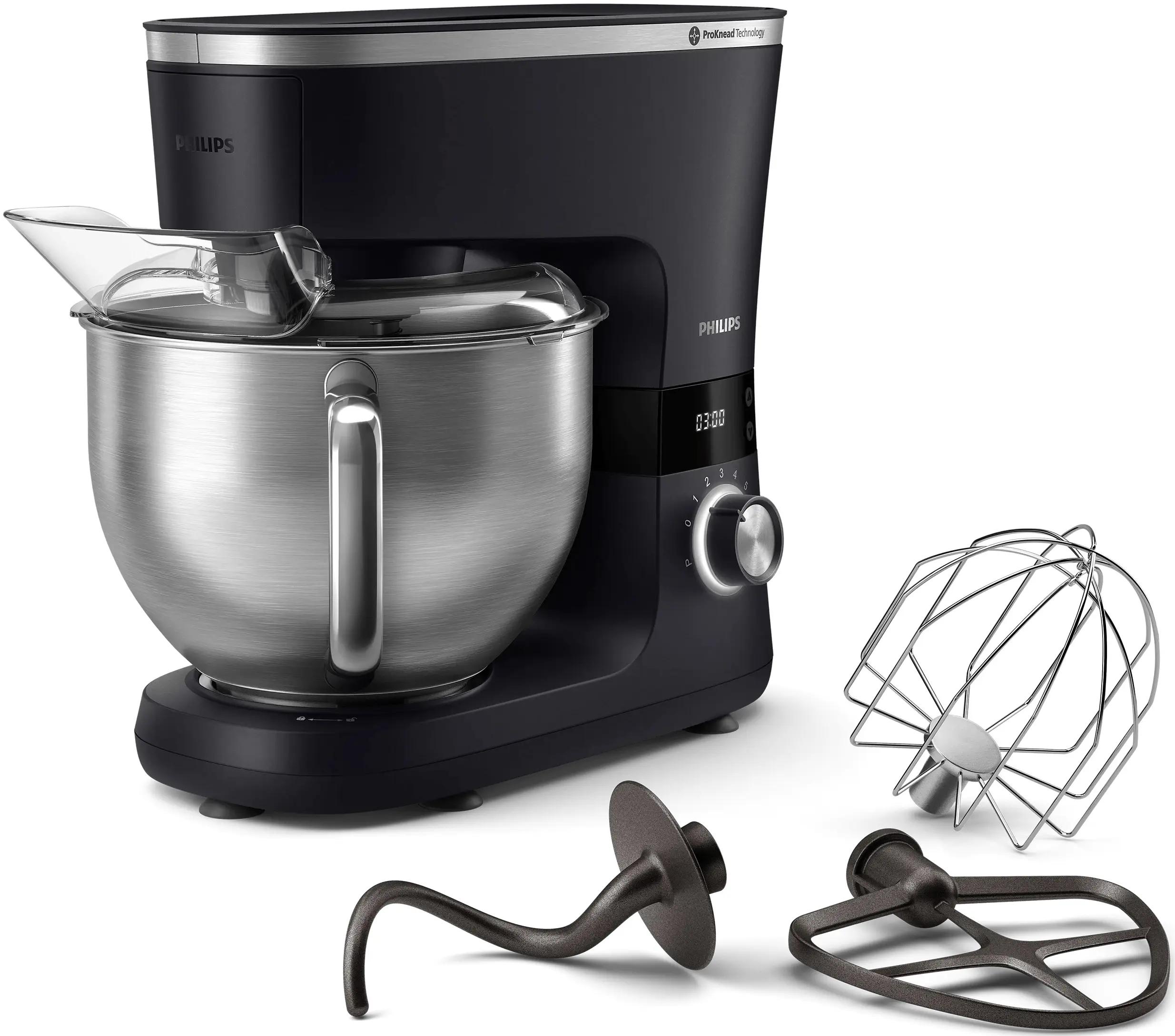 Mixer planetar Philips HR7962/01 (Black) - 3
