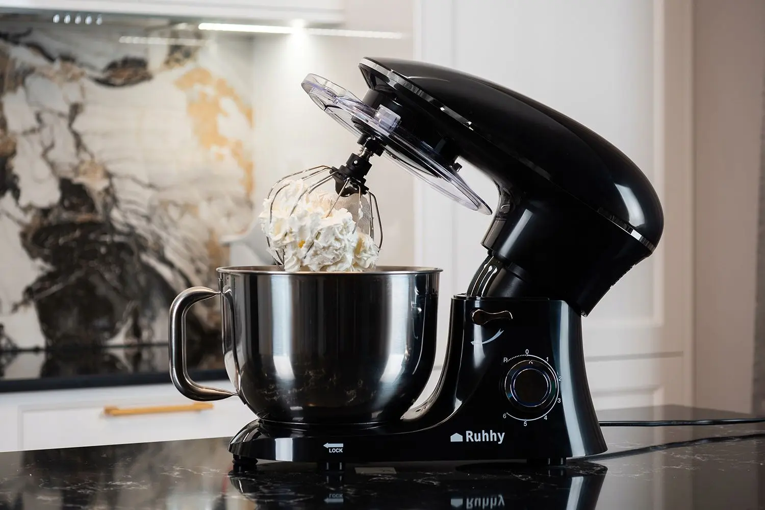 Mixer planetar Ruhhy 16745 (Black/Inox)