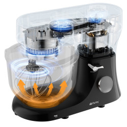 Планетарный миксер Ruhhy 25726 (Black/Silver) Thumb