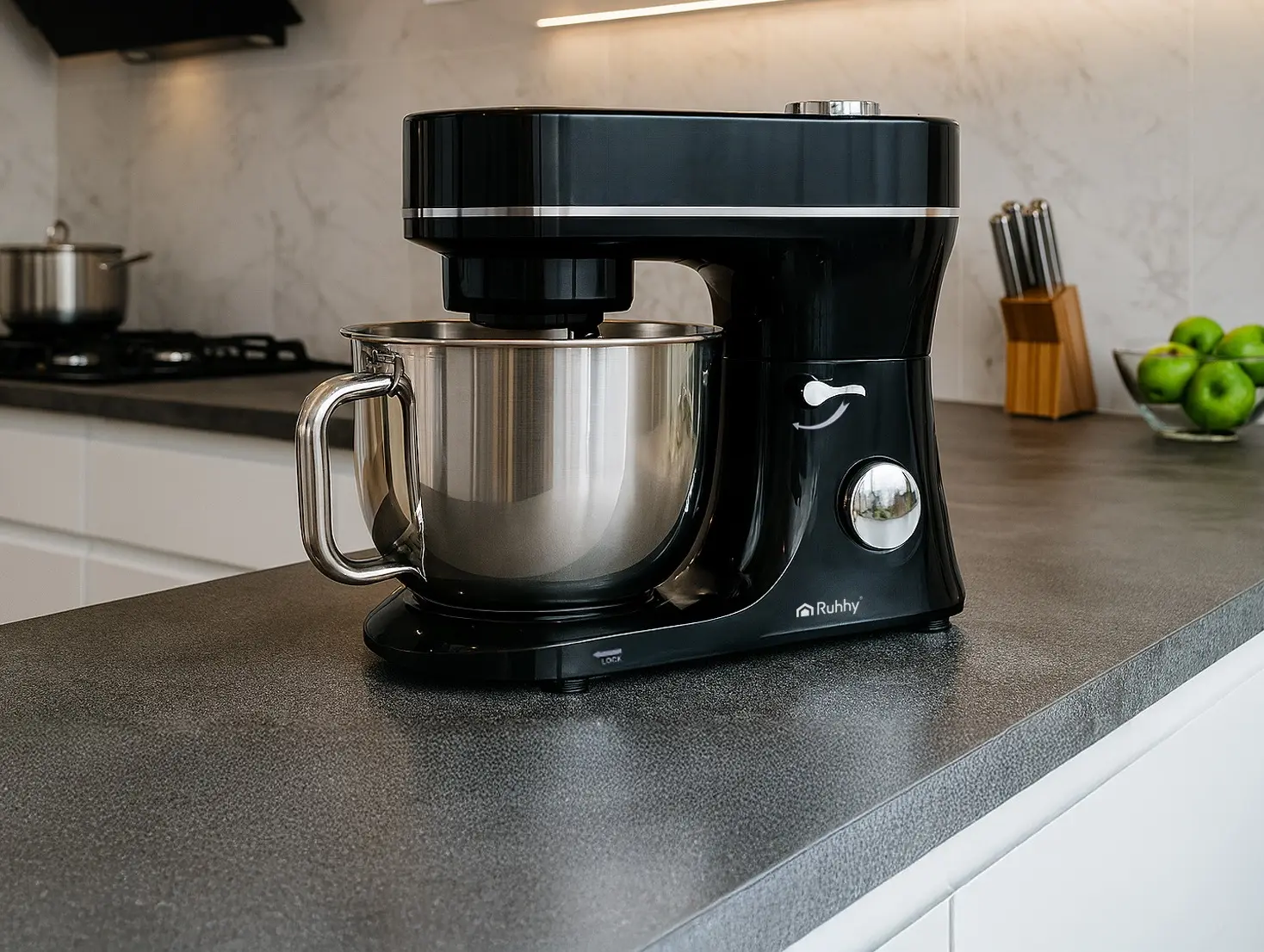 Планетарный миксер Ruhhy 25726 (Black/Silver) - 10