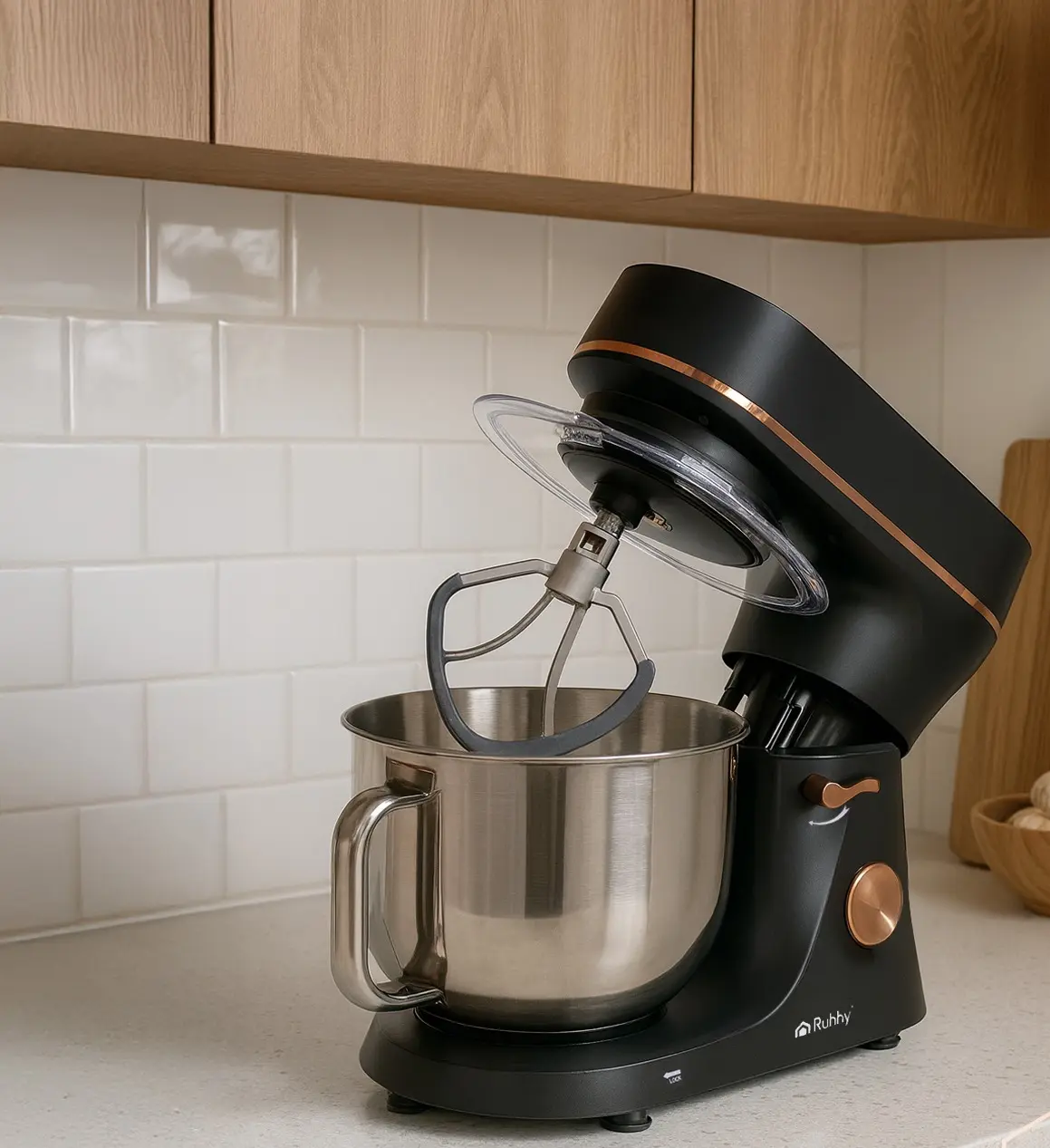 Планетарный миксер Ruhhy 25727 (Gray/Gold) - 4