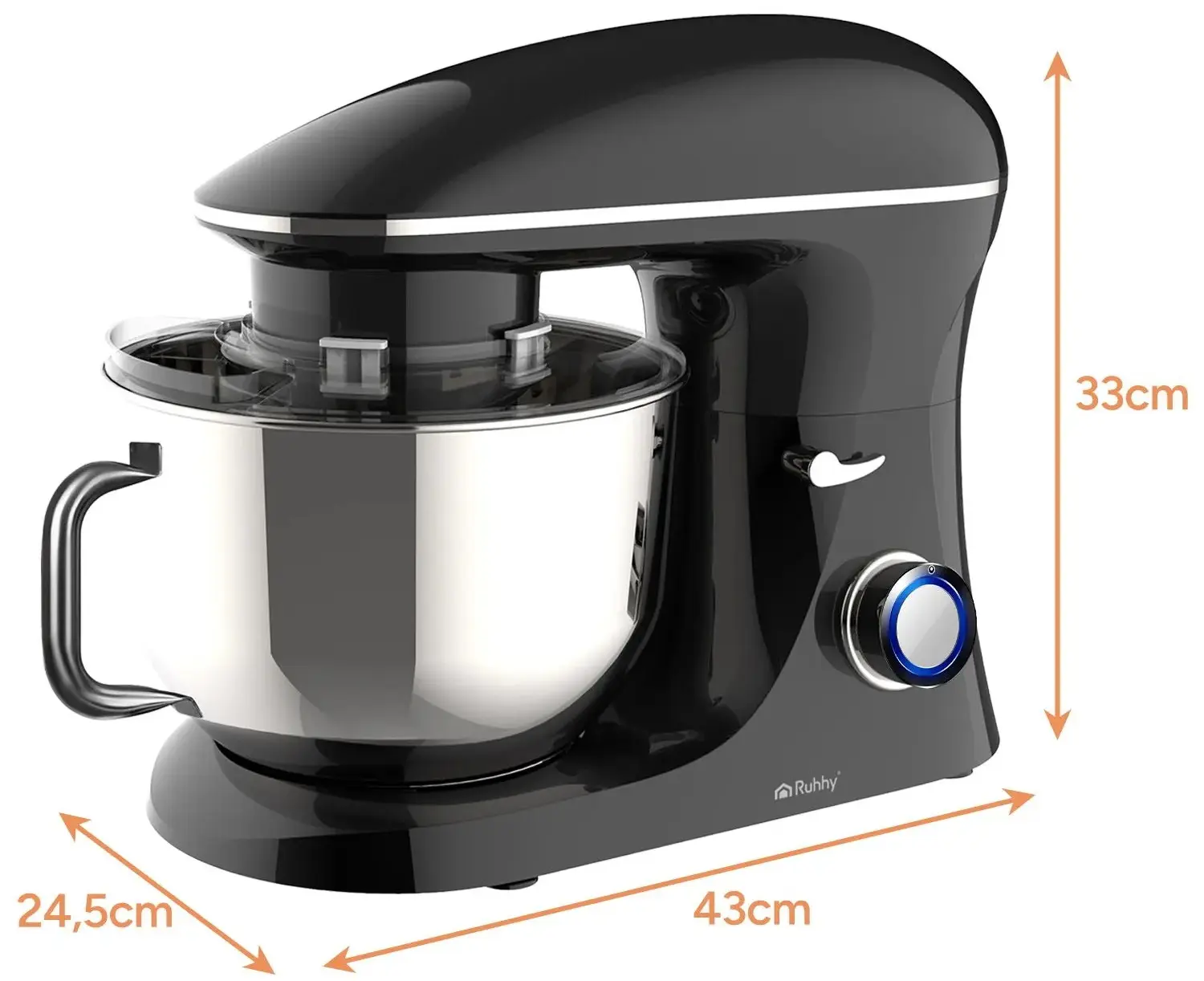 Mixer planetar Ruhhy 28600 (Black) - 2