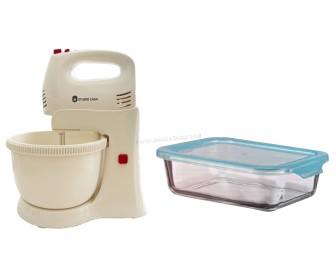 Set mixer + caserola Studio Casa Missy Family HM422 W/R (Beige)