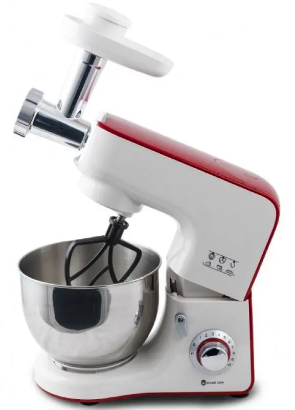 Robot de bucatarie Studio Casa French Cuisine FC9051W/R (White/Red)