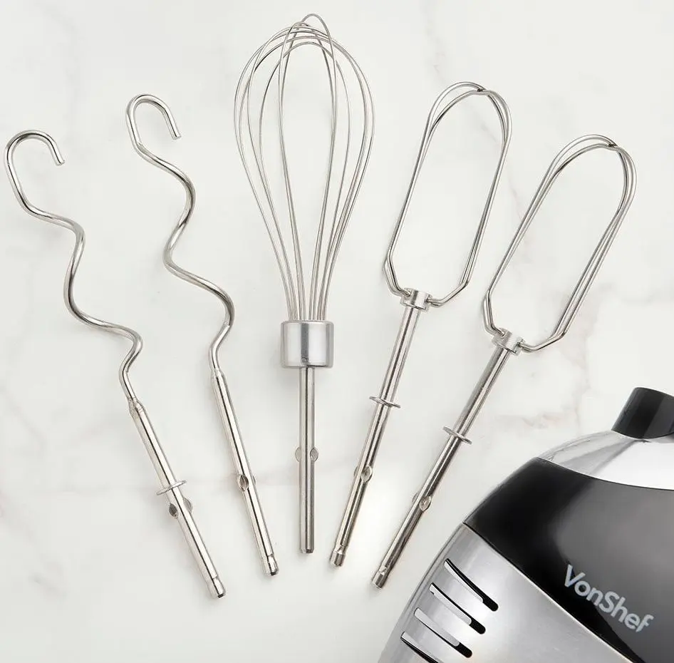 Mixer VonShef 2000072 (Black/Silver)