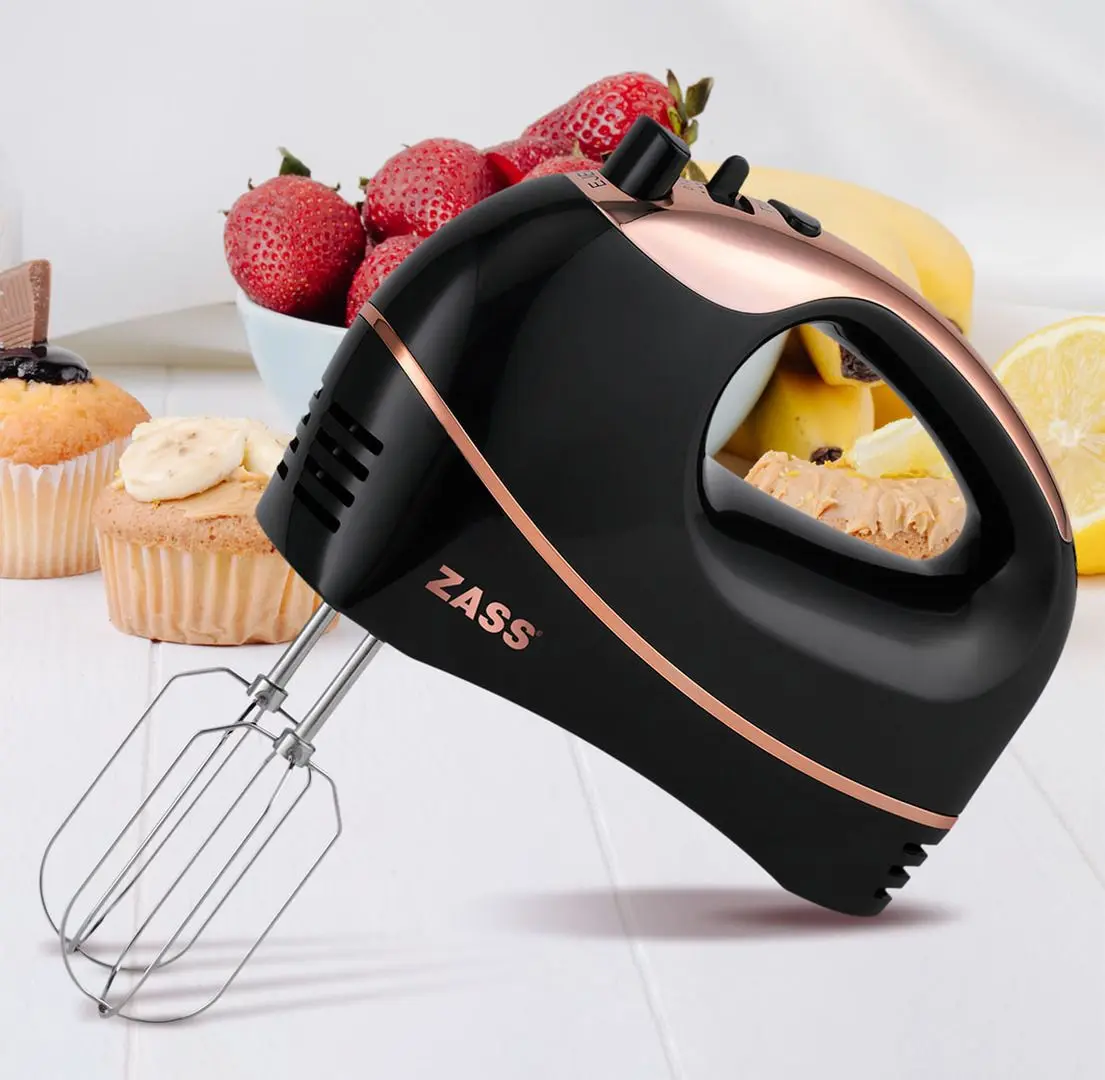 Миксер Zass ZHM 20 (Black/Rose Gold)
