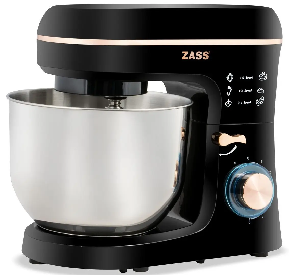 Mixer planetar Zass ZPSM 20 (Black/Rose Gold)