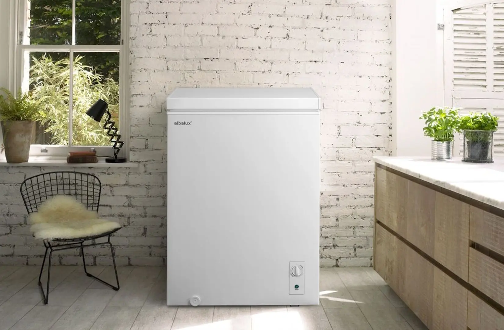 Lada frigorifica Albalux AXLF156E (White)