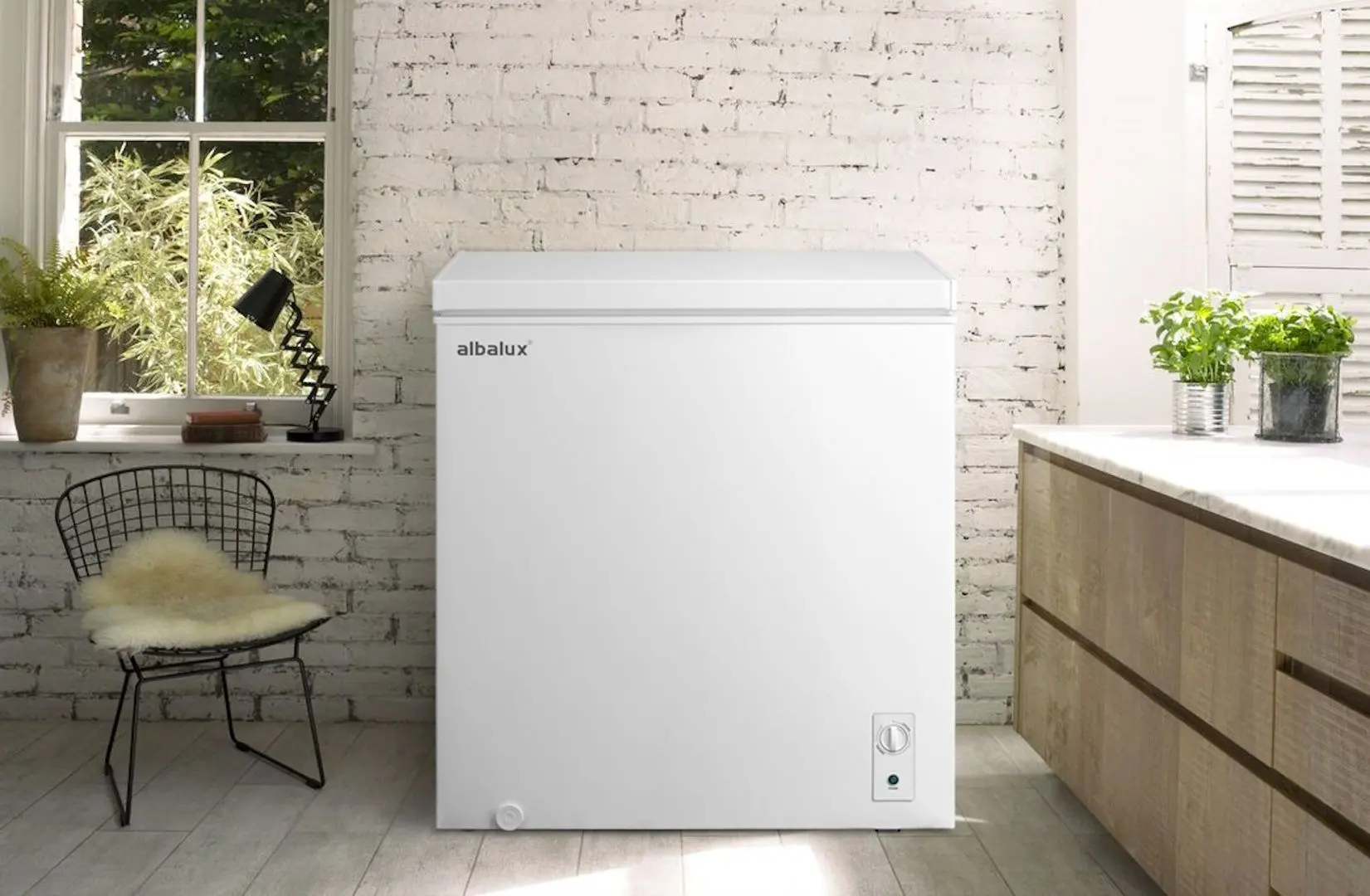 Lada frigorifica Albalux AXLF226E (White)