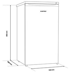 Mini congelator Albatros CA124E (White) Thumb