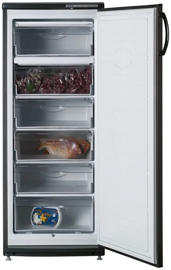 Морозильник-шкаф Atlant Clasic M 7184-561 (Dark Gray) - 4