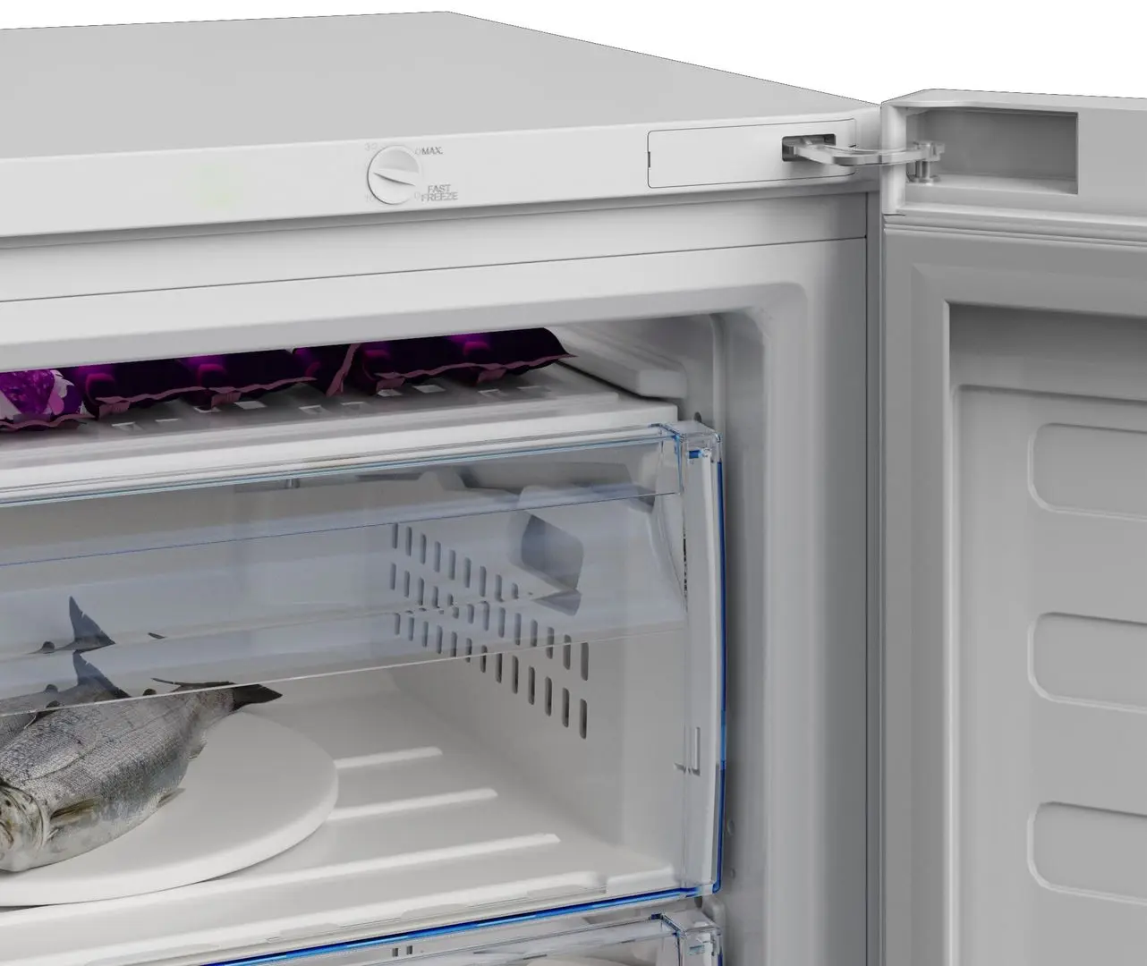 Морозильный шкаф Beko RFSA240M41WN (White) - 6