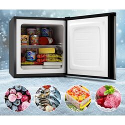 Мини-морозильная камера Costway EP23795DE (Inox/Black) Thumb