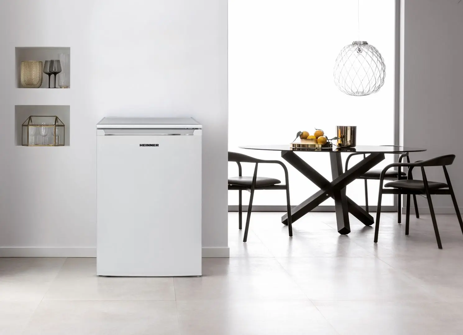 Mini congelator Heinner HFF-V102E++ (White)