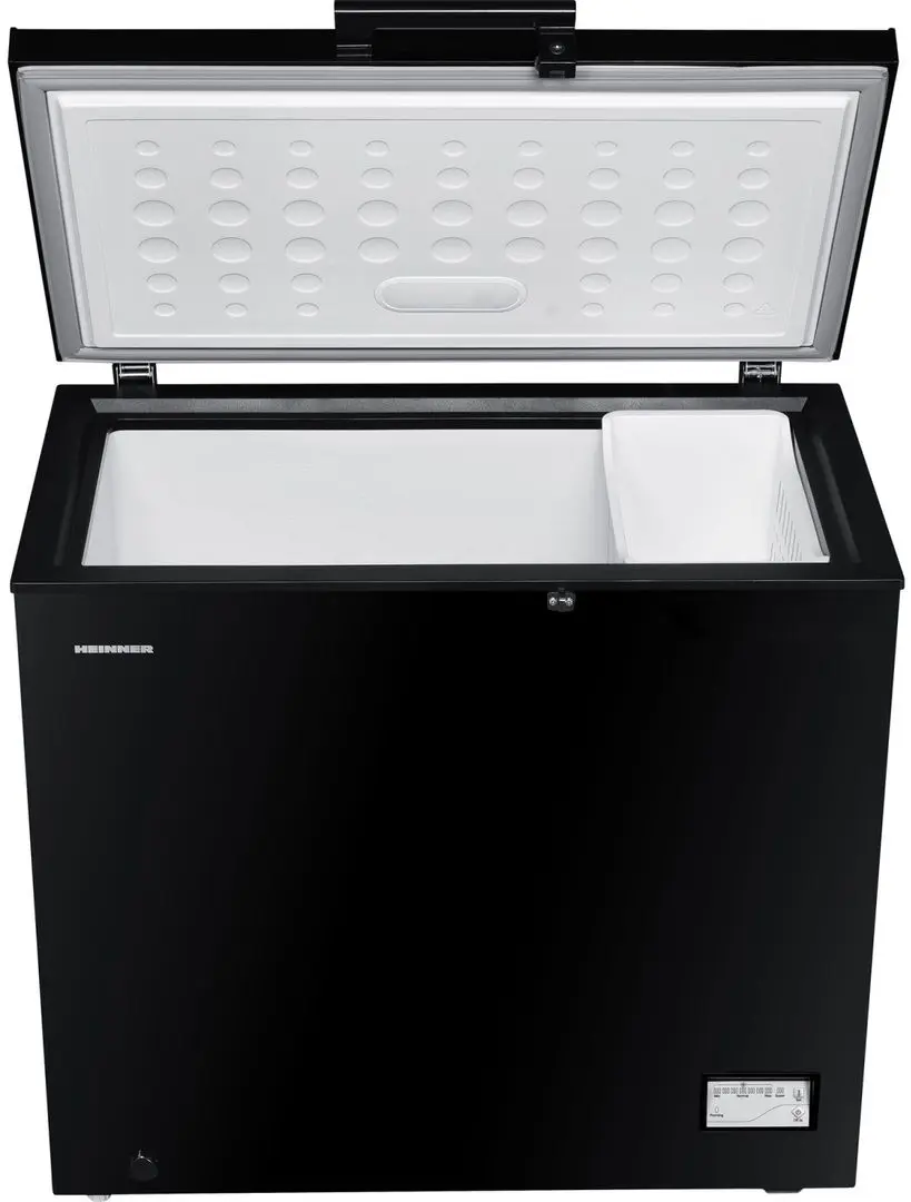Lada frigorifica Heinner HCF-205NHBKF+ (Black)