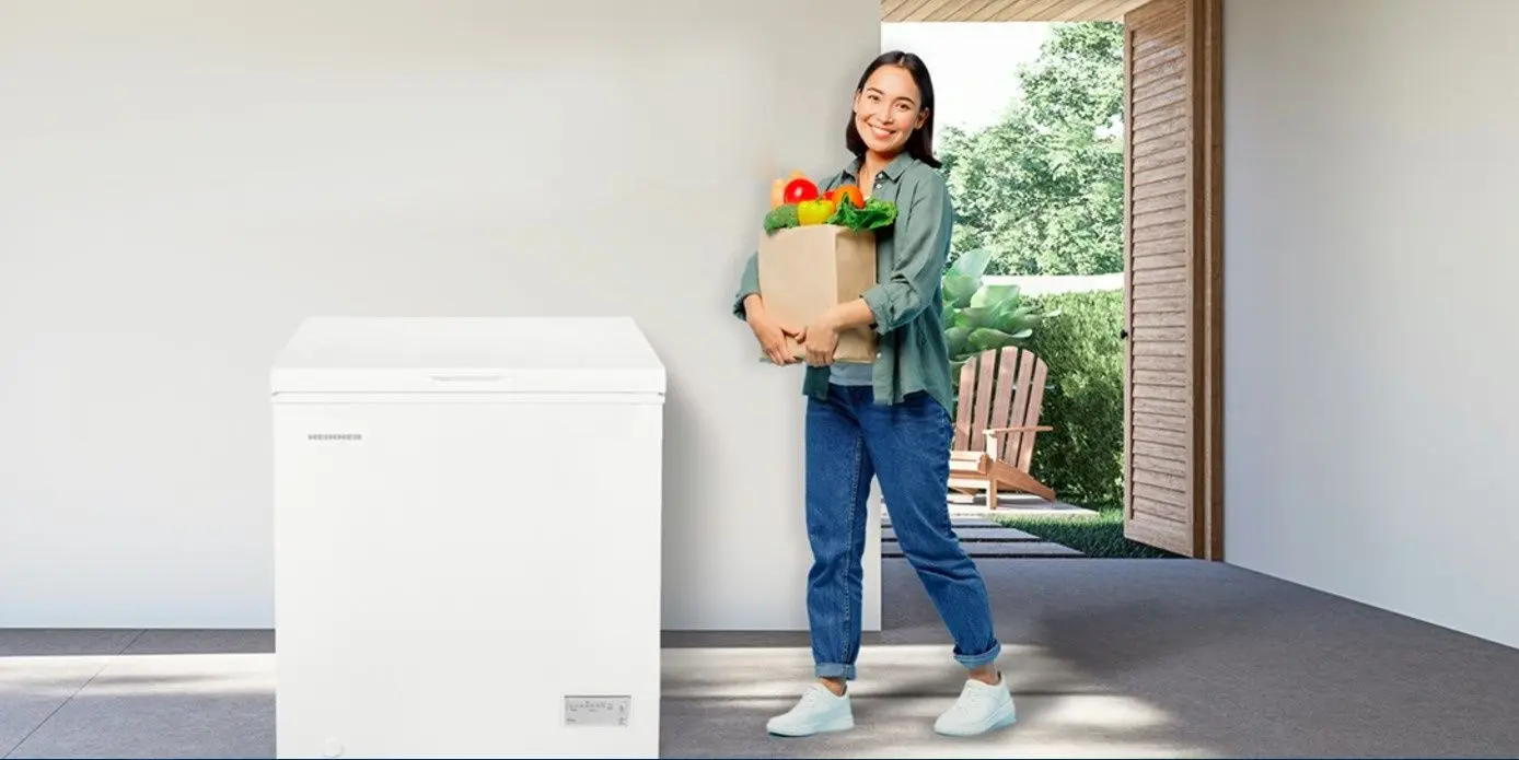 Lada frigorifica Heinner HCF-HM145CE++ (White)