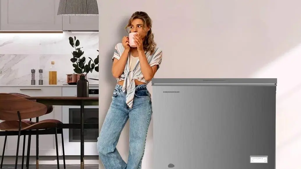 Lada frigorifica Heinner HCF-HM145CSE++ (Silver)