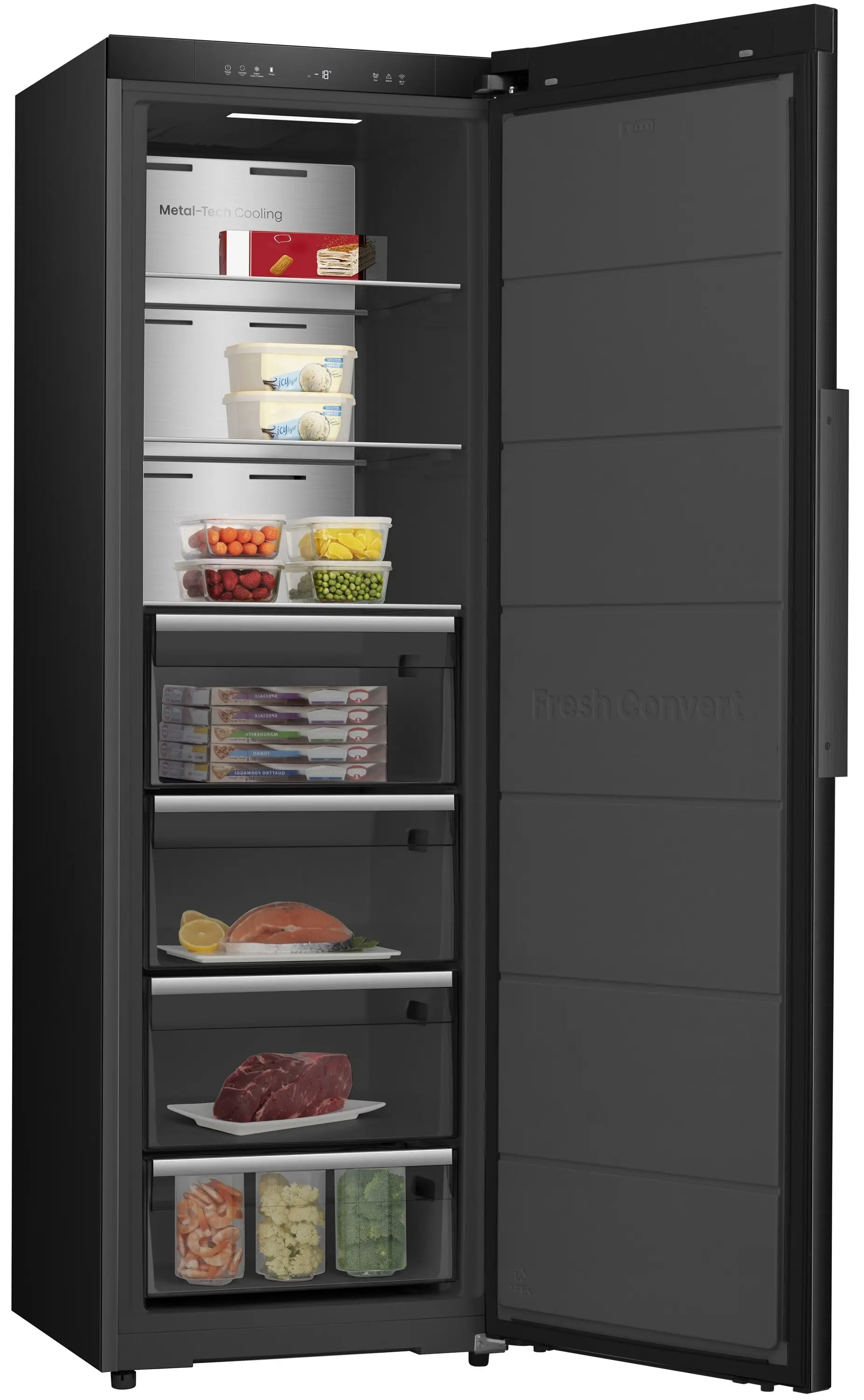 Морозильник Hisense FT5K310GSFC (Black)