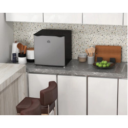 Мини-морозильная камера HomCom 800-127V90SR (Silver/Black) Thumb