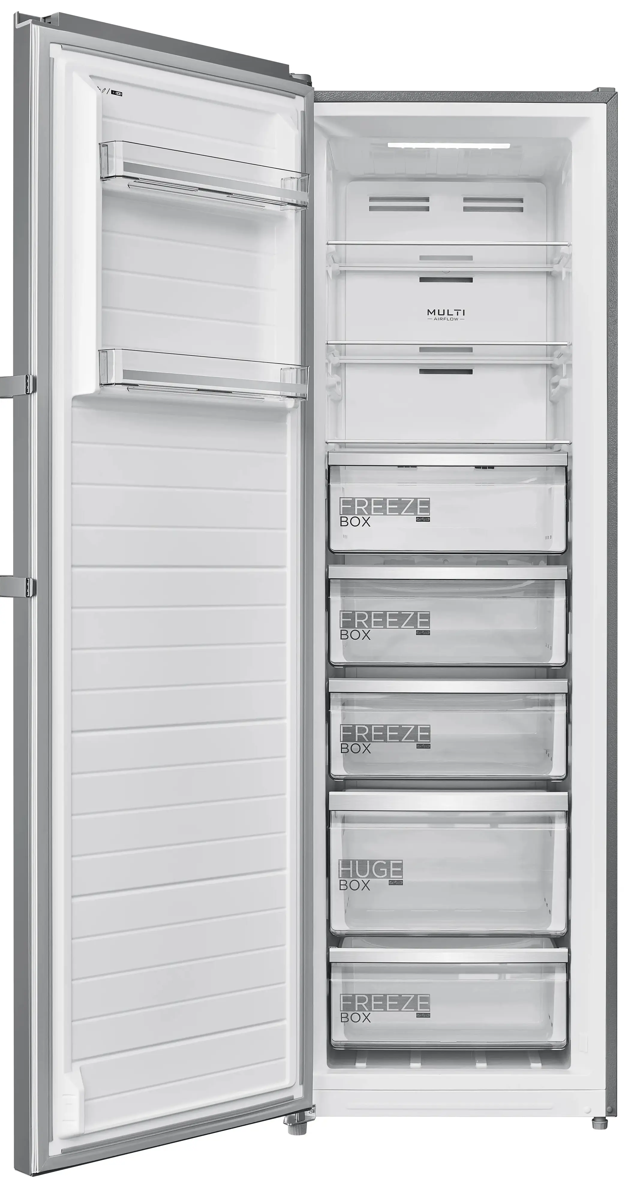 Морозильник Midea MDRU385MTE46 (Inox)