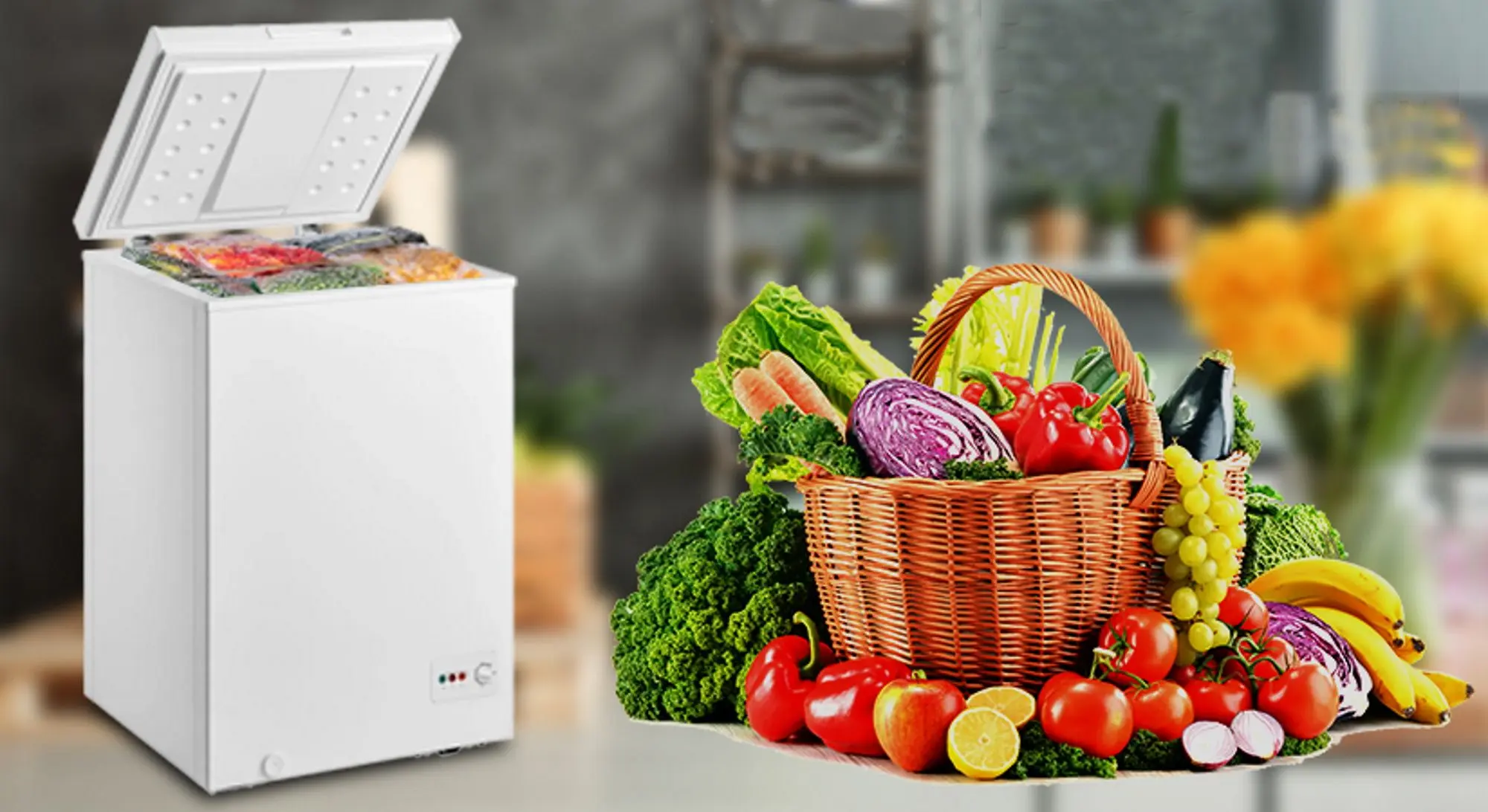 Lada frigorifica Neo CFD-101 F MID (White)