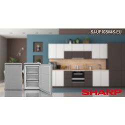 Морозильник Sharp SJ-UF103M4S-EU (Grey) Thumb