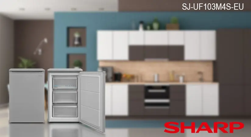 Морозильник Sharp SJ-UF103M4S-EU (Grey) - 4