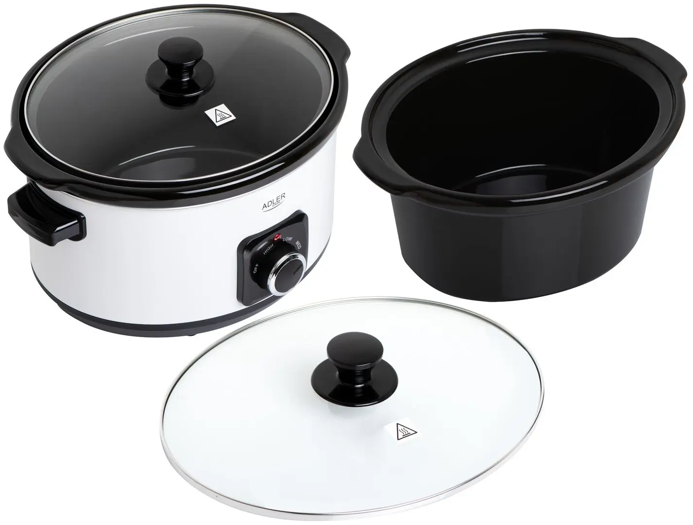 Slow cooker Adler  AD 6413 (White)