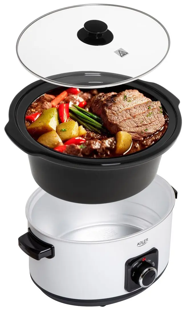 Slow cooker Adler  AD 6413 (White)