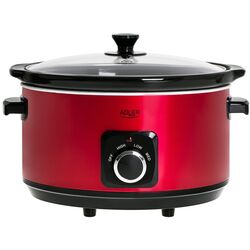 Медленноварка Adler AD 6413r 5.8L (Red/Black)