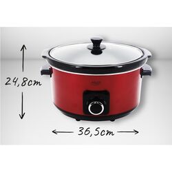 Медленноварка Adler AD 6413r 5.8L (Red/Black) Thumb