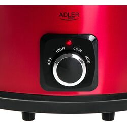 Медленноварка Adler AD 6413r 5.8L (Red/Black) Thumb